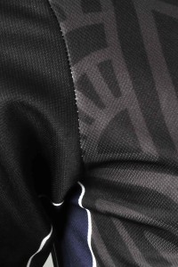 DS077 custom dart shirt design full printing dart shirt dart shirt manufacturer black detail view-9